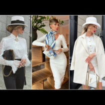 Как и с какво да носим бели дрехи стилно през пролетта: 14 нежни и свежи примера (СНИМКИ)