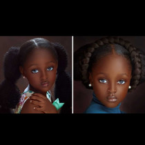 Обявиха тази 5-годишна абаносова кукличка за най-красивото дете в света - сега тя порасна и ето как изглежда (СНИМКИ)