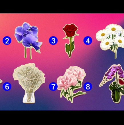 Кое е любимото ви цвете: психологически тест