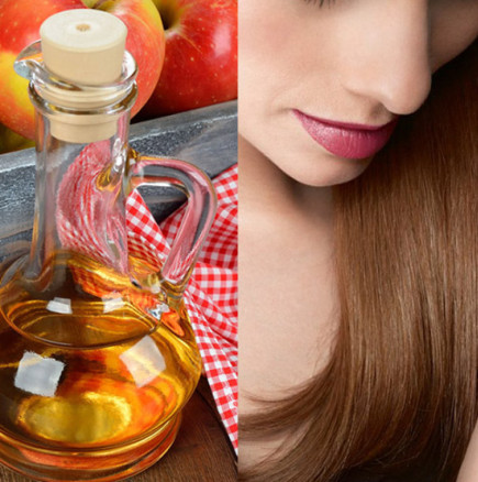 Ябълков оцет-Ползи, вреди, приложения-За укрепване на косата ...