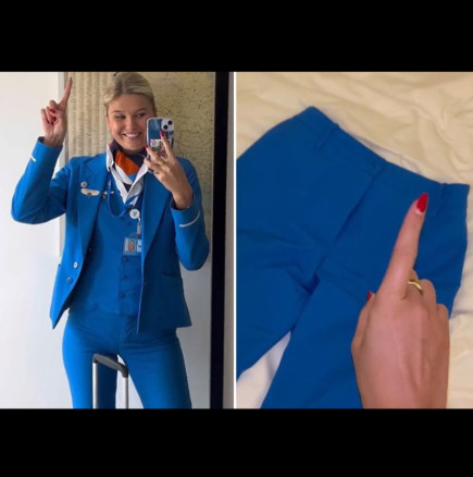Стюардеса показа гениален трик: Ето как да изгладите дрехите си в хотела, ако нямате ютия