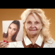 Баба искаше да прилича на Ким Кардашиян и гримьорката направи чудо - харесва ли ви? (СНИМКИ)