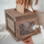 Как да направим кутия за пари за сватба?