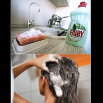 Приятелката ми призна, че често мие косата си с веро и никога не е попадала на по-добър продукт