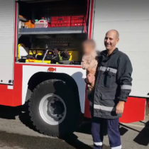 Всички говорят за този пожарникар у нас - Видео