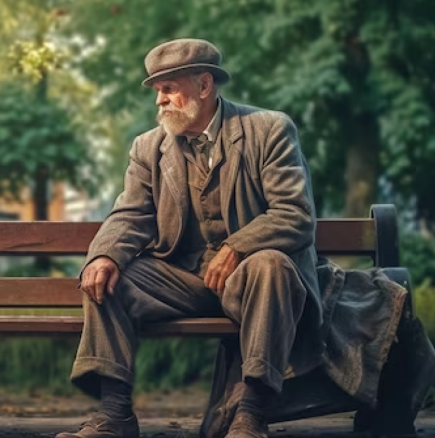 Дядото седеше на пейката, а очите му се насълзиха и бучка заседна в гърлото му, като гледаше комшийските деца как си играят на двора