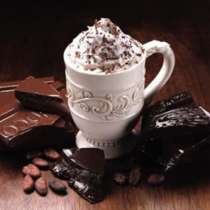 Направете вкусен горещ шоколад с кафе!