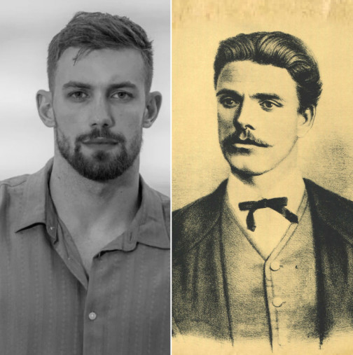  Ергенът Виктор в ролята на Васил Левски във филм на БНТ-Видео 