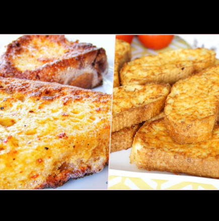 Турски пържени филийки - златна коричка, сочна средичка! 2 продукта ги правят по-вкусни от обикновените: