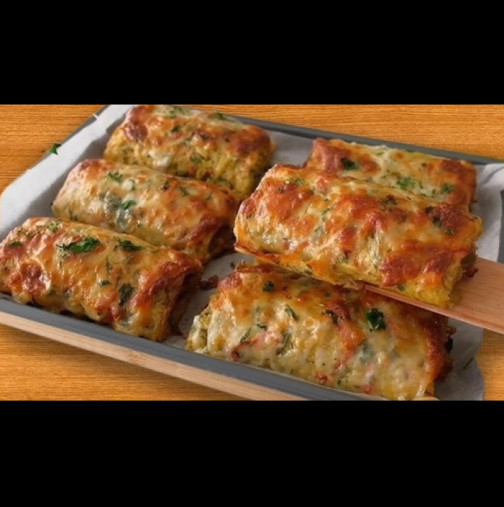 Ако имате 3 картофа, не пропускайте тази вкусотия! Докато се пече, приготвям плънката, а накрая запичам с кашкавал: