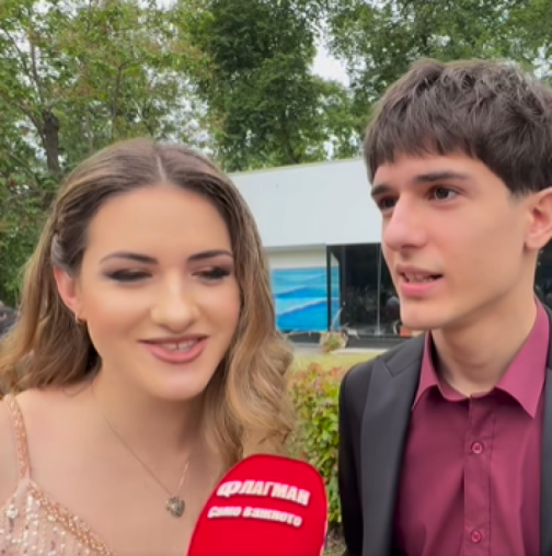 Абитуриентката с обувки за 5000 евро-Видео