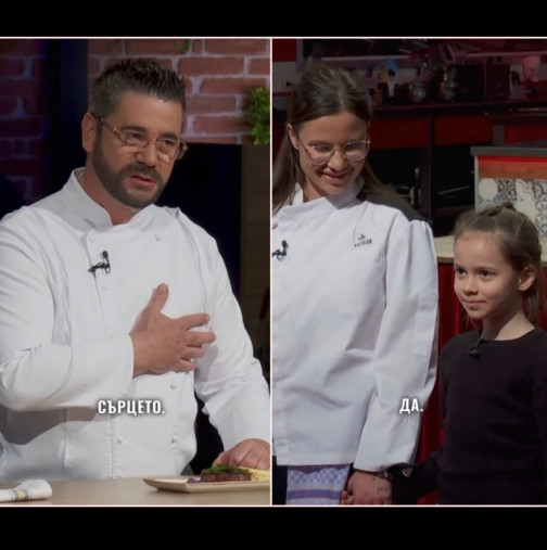 Чаровната дъщеричка на Тоби разтопи сърцето на шеф Ангелов в Hell's Kitchen - толкова мил не сте го виждали!