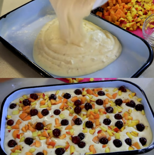 Сладкиш, по-вкусен от торта! Пълен с плодове, пухкав и безумно мекичък - ето рецептата за тази Старомодна плодова пита: