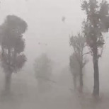 Мощна буря и градушка се изсипва над София -Видео