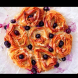 Баница на розички с ванилов крем и боровинки: Дваж по-вкусна от крем пита и чийзкейк!