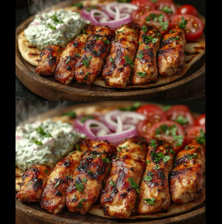 Сочен пилешки гирос с дзадзики - даже в Гърция не съм яла по-вкусен!