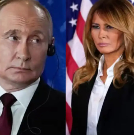 Загадъчното писмо на Мелания Тръмп до Владимир Путин