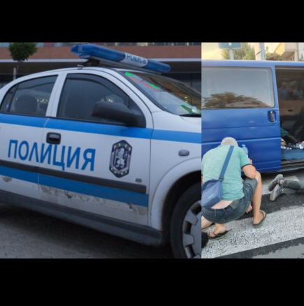 "Всички бяха в безсъзнание!" Полицията подгони бус на морето, шофьорът избяга, а от багажника се изтъркаляха 24 тела!