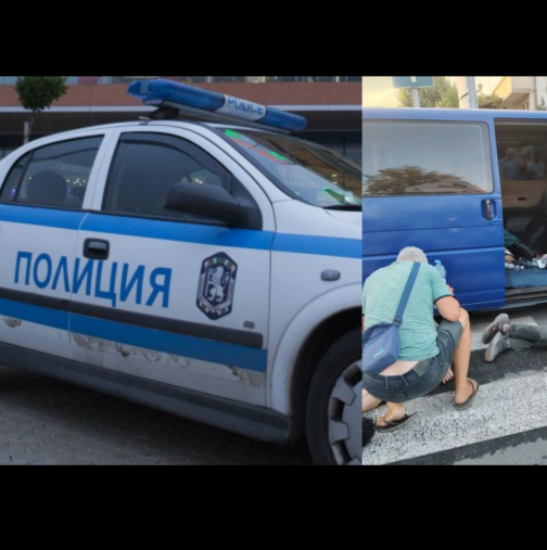 "Всички бяха в безсъзнание!" Полицията подгони бус на морето, шофьорът избяга, а от багажника се изтъркаляха 24 тела!