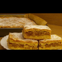 Ябълкова пита с две кори и сочна плънка - най-вкусната рецепта! Правя я цяла есен: