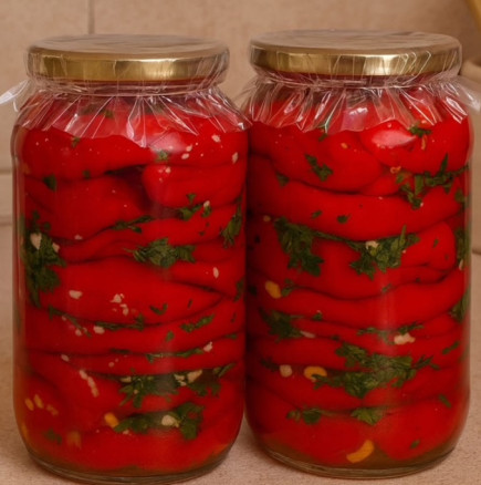 Боцкани печени пиперки за зимата - вкусотия, която няма равна! Простичко и вкусно: