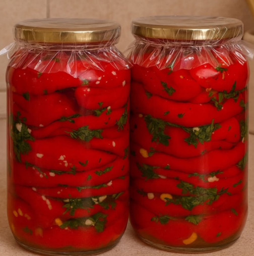 Боцкани печени пиперки за зимата - вкусотия, която няма равна! Простичко и вкусно: