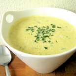 Студена супа с картофи и праз