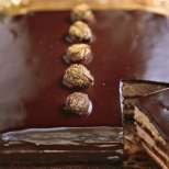 Торта Брюле с шоколад