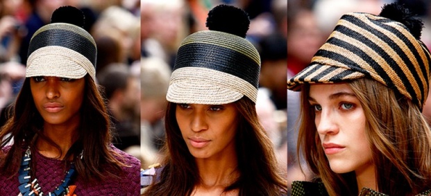 Пролетни тенденции при шапките за 2012