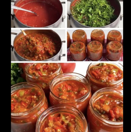 Ловджийска салата с чушки и патладжан: Леко люта и много вкусна, пълня килера с буркани!