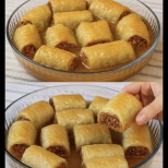 Сочни баклава-рулца с ябълки: Не накъртват от сладост като баклавата, свежи и напоени със сироп: