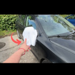 Ако видите бяла кърпа, закачена на огледалото на колата, не се стряскайте! Ето какво значи това: