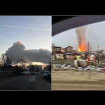 Пламъци и дим обхванаха голям столичен квартал, обгазена е тази част на София: