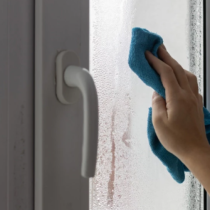 Прозорците ми бяха мокри цяла зима: сложих това на перваза, сега са напълно сухи!