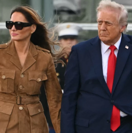 Мелания започна да разкрива сочни подробности за Доналд Тръмп от спалнята, но после си затвори ритуално устата-Видео