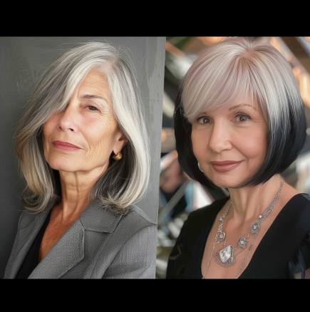 17 дръзки и модерни прически с бретон, идеални за жени над 70 години - защото възрастта е само цифра!