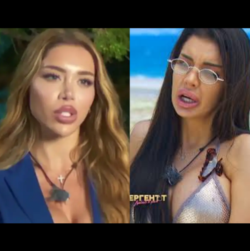 Господи, какво падение! Женски бой между Ана-Шермин и Габи в "Ергенът", хвърчат силикон и екстеншъни!