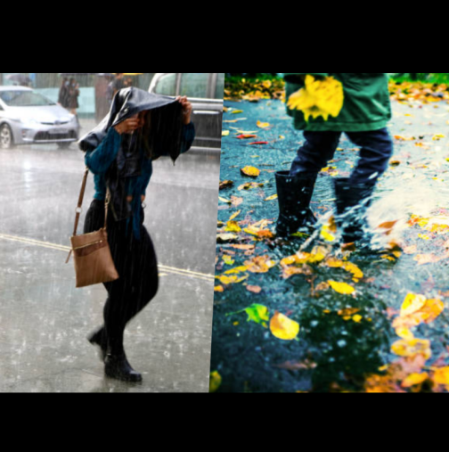 Небето се отваря до часове: Синоптиците от Meteo Bulgaria с прогноза за нов студ, дъжд и вятър през седмицата (прогноза по дни)