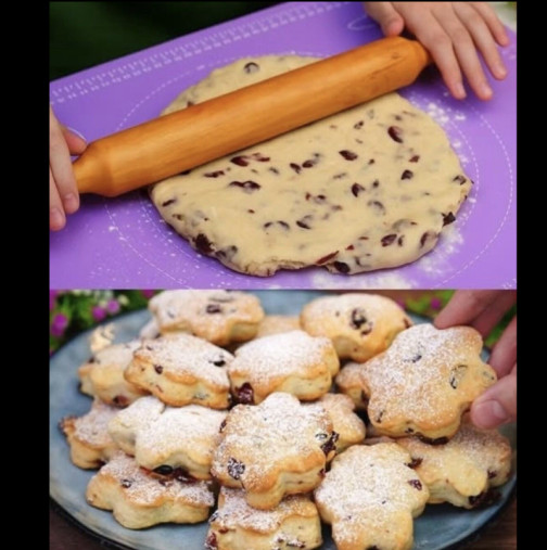 Лесни сметанови бисквити за всеки ден - разточваш, изрязваш, печеш, а после се топят в устата!