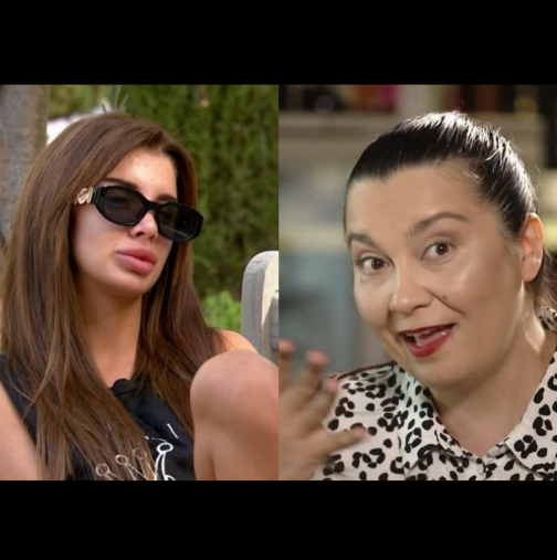 Оля Малинова елегантно финтира напористата Габи от Ергенът с три изречения: