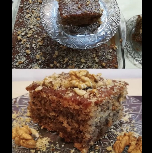 Семпъл орехов сладкиш за всеки ден - простичка рецепта, но какъв божествен вкус!