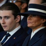 Скандал в новогодишната нощ заради Барън Тръмп! Дори мама Мелания трябваше да реагира!