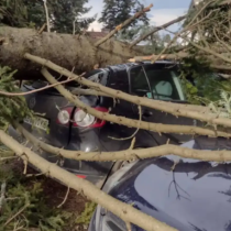 Буреносният вятър направи големи поразии- Снимки