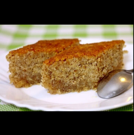 Когато нямам време за баклава, задължително правя този Орехов Баклава-кекс - вкусът е същият, но става 2 пъти по-бързо!