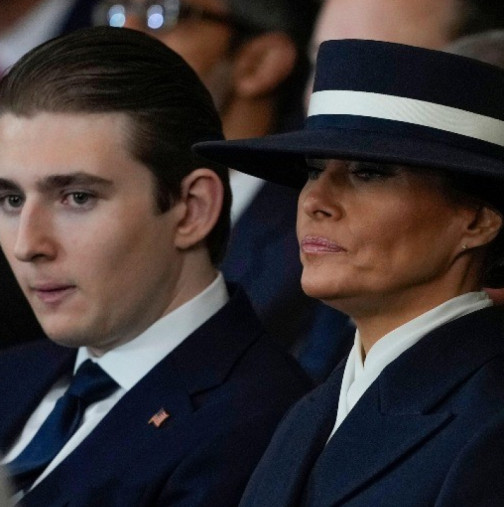 Скандал в новогодишната нощ заради Барън Тръмп! Дори мама Мелания трябваше да реагира!