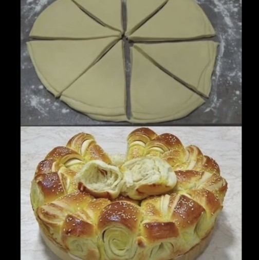 Богата погача с кисело мляко по рецепта на леля Ана - няма пекарна, която да прави толкова вкусна питка!