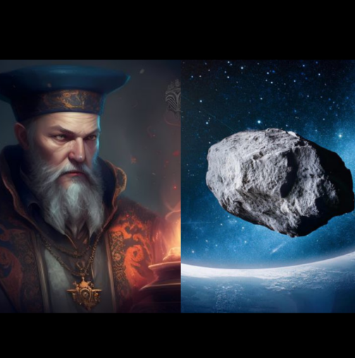 Нострадамус с мистериозно предсказание за ОГНЕНО КЪЛБО в небето и мир през 2026 - учените вече го видяха: