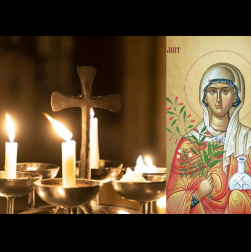 Свят ден е! Почитаме чудно хубава светица, покровителка на лекарите. Ако на този ден вали, то...