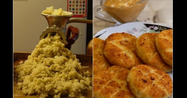 Вече не стържа картофи до припадък! Просто ги смилам в месомелачка и добавям сирене: никога не съм ял по-вкусно чудо!