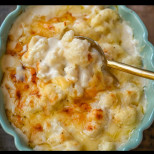 Всички ме питаха какво съм направила с карфиола, че е толкова фантастичен: Просто го слагам в тавата и го заливам с тази смес!